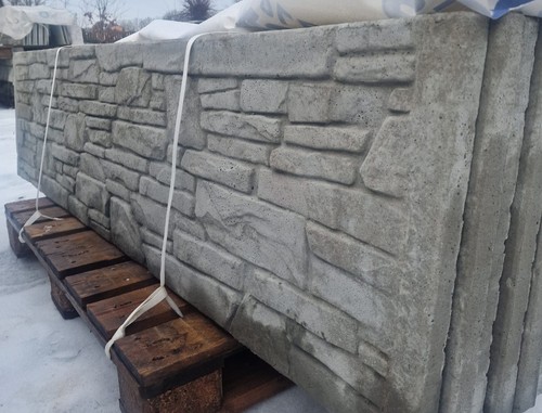 Doppel seitiger betonzaun - doppel­seitiger,