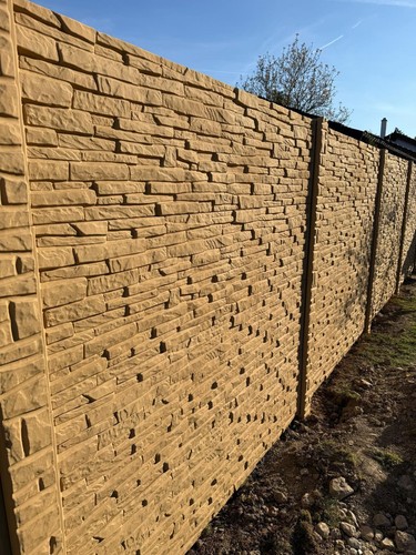 Betonzaun inkl lieferung - betonzaun,