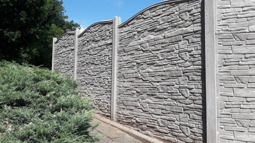 Betonzaun doppelseitig - betonzaun,