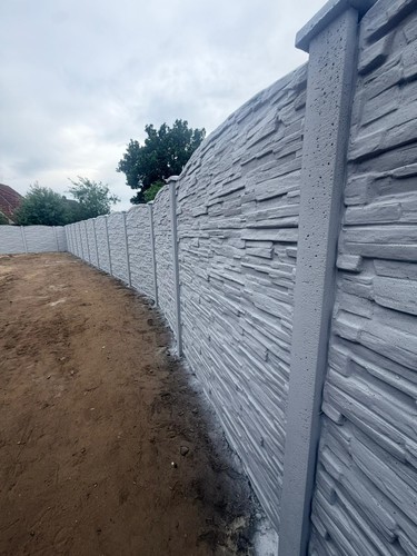 Betonzaun aus polen lieferung - aus,