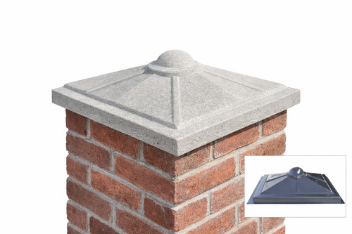 Betonform zaunpfostenkappe diy - betonform,