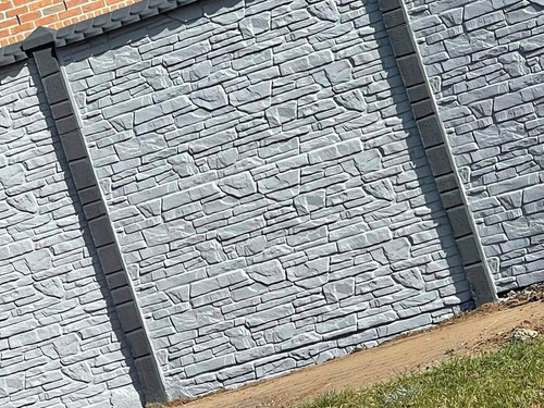 Betonzaun aus polen - betonzaun,