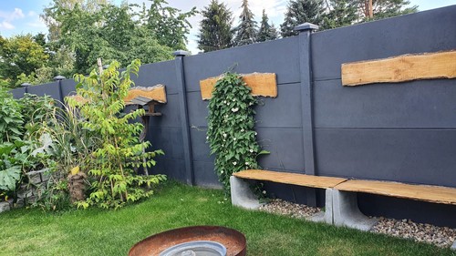 Betonzaun modell 9 - 30,