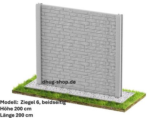 Betonzaun aus polen - betonzaun,