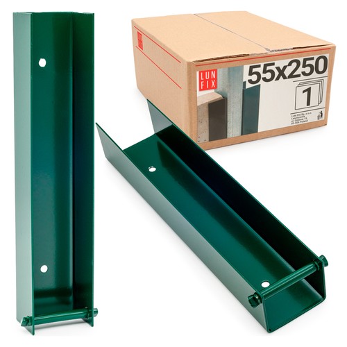 Zaun 250 mm grün - zaun,