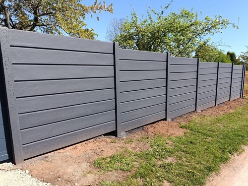 Premium betonzaun betonzäune - premium, betonzaun,